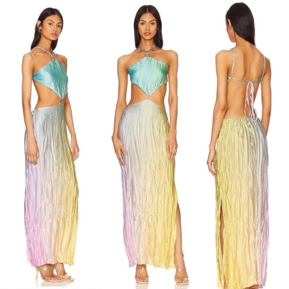 NWT BAOBAB Kira Maxi Dress in Halo - Picture 5 of 17